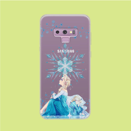 Frozen Mind Blowing Samsung Galaxy Note 9 Clear Case