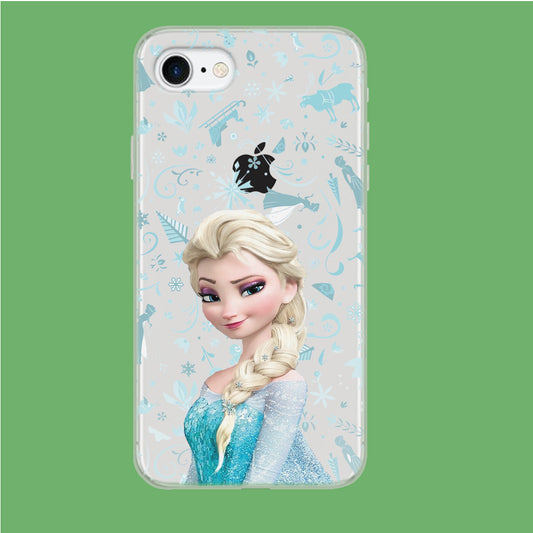 Frozen The Snow Queen iPhone 7 Clear Case