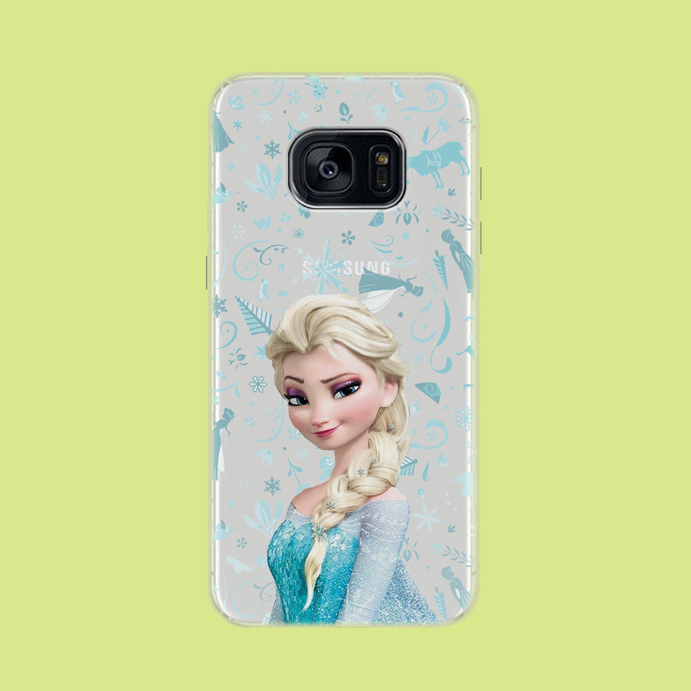 Frozen The Snow Queen Samsung Galaxy S7 Clear Case