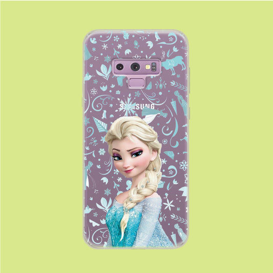 Frozen The Snow Queen Samsung Galaxy Note 9 Clear Case