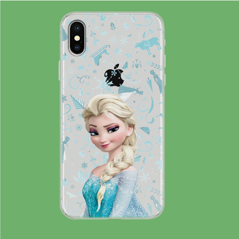 Frozen The Snow Queen iPhone X Clear Case