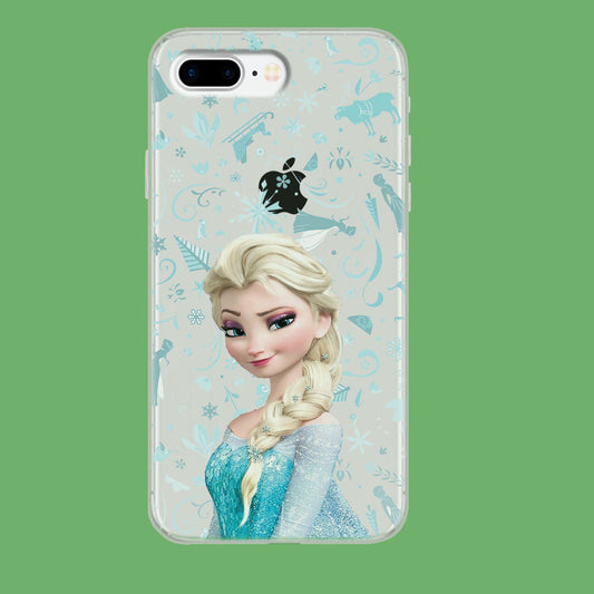Frozen The Snow Queen iPhone 8 Plus Clear Case