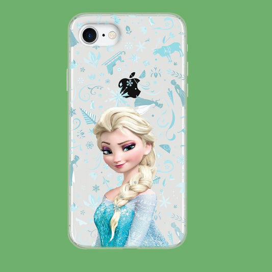 Frozen The Snow Queen iPhone 8 Clear Case