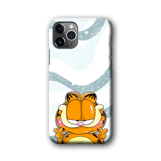 Garfield Finger of Peace iPhone 11 Pro Max 3D Case