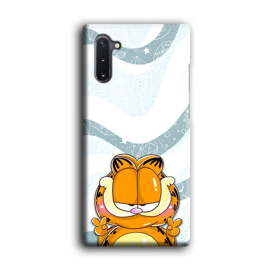 Garfield Finger of Peace Samsung Galaxy Note 10 3D Case