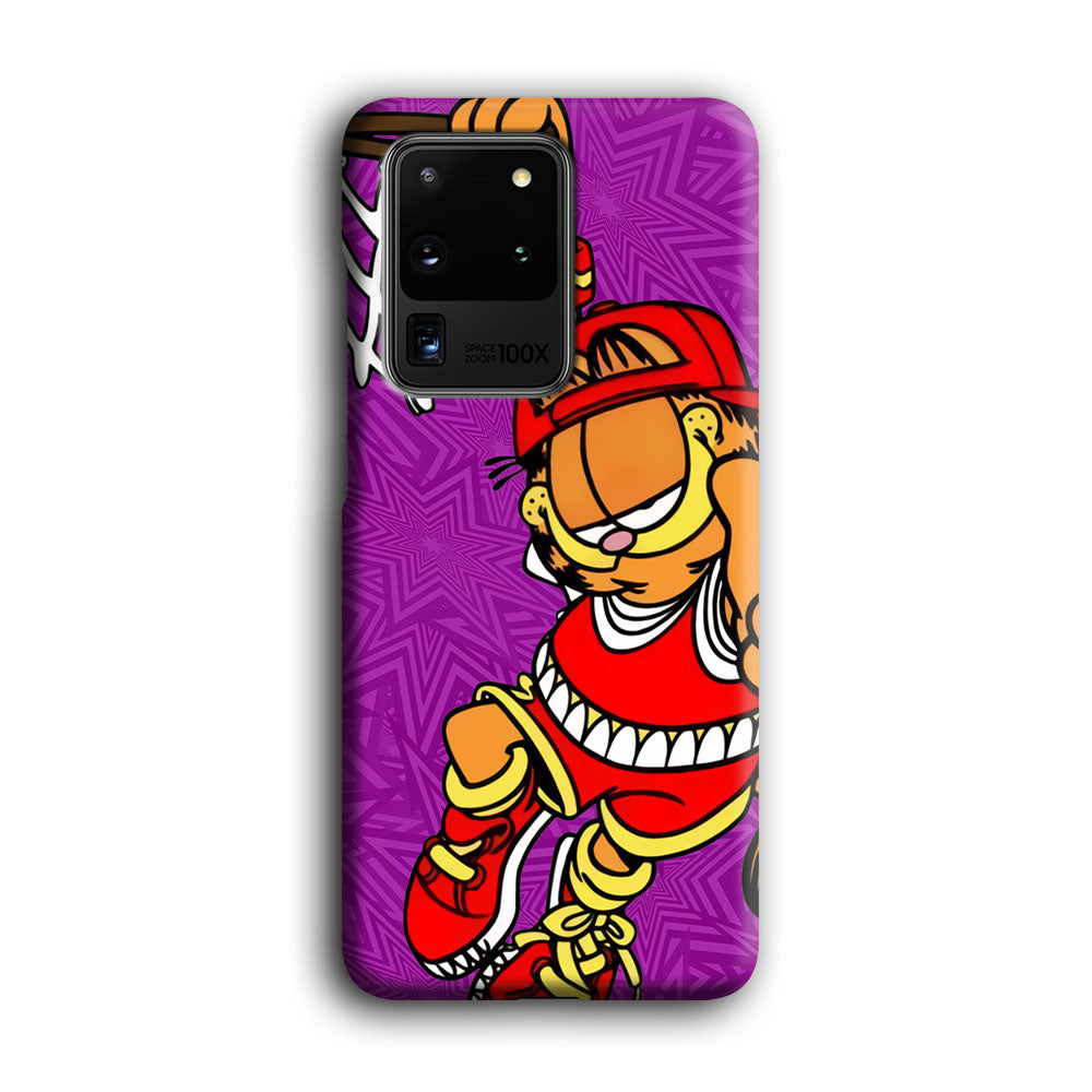 Garfield Slam Dunk Samsung Galaxy S20 Ultra 3D Case