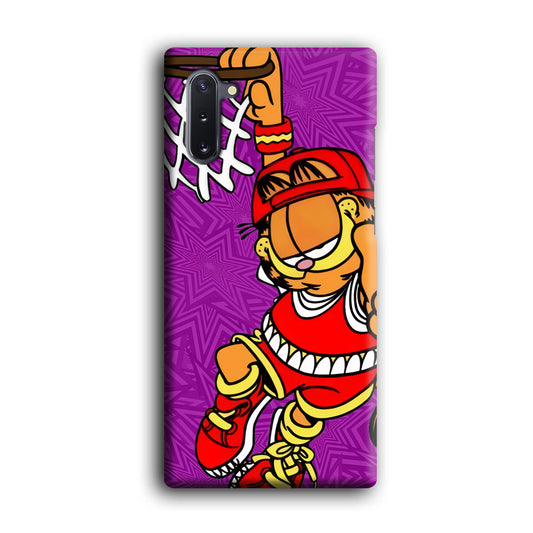 Garfield Slam Dunk Samsung Galaxy Note 10 3D Case