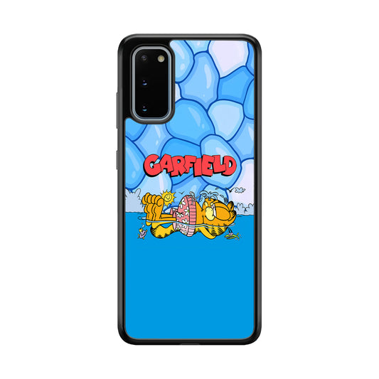Garfield Swimming at Pool Samsung Galaxy S20 Case