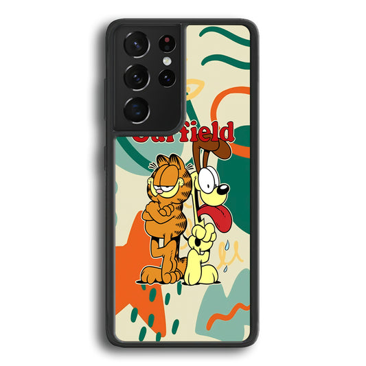 Garfield The Gentleman Mate Samsung Galaxy S21 Ultra Case