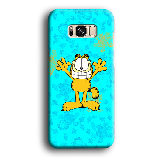 Garfield Big Smile Samsung Galaxy S8 3D Case