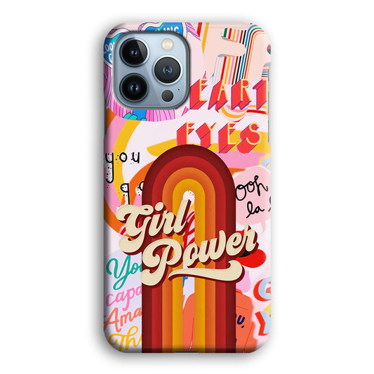 Girl Power Splash iPhone 13 Pro 3D Case