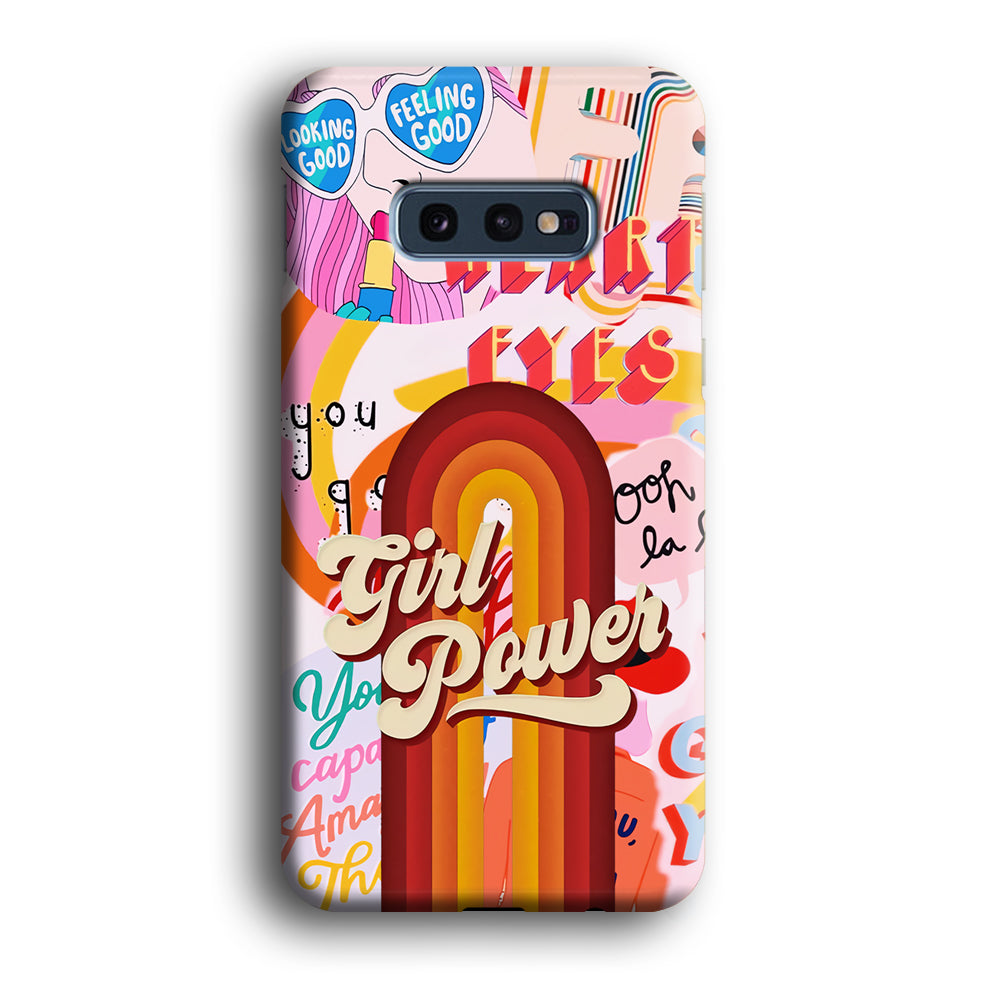Girl Power Splash Samsung Galaxy S10E 3D Case