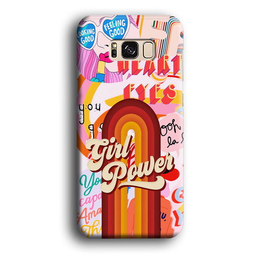 Girl Power Splash Samsung Galaxy S8 3D Case