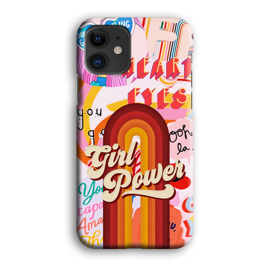 Girl Power Splash iPhone 12 3D Case