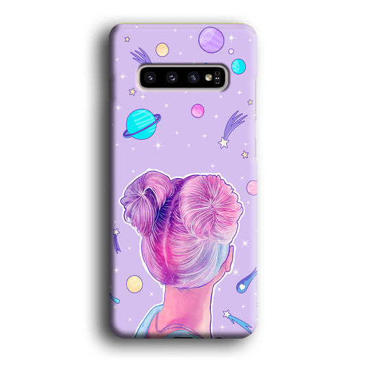 Girl Dreams Samsung Galaxy S10 3D Case