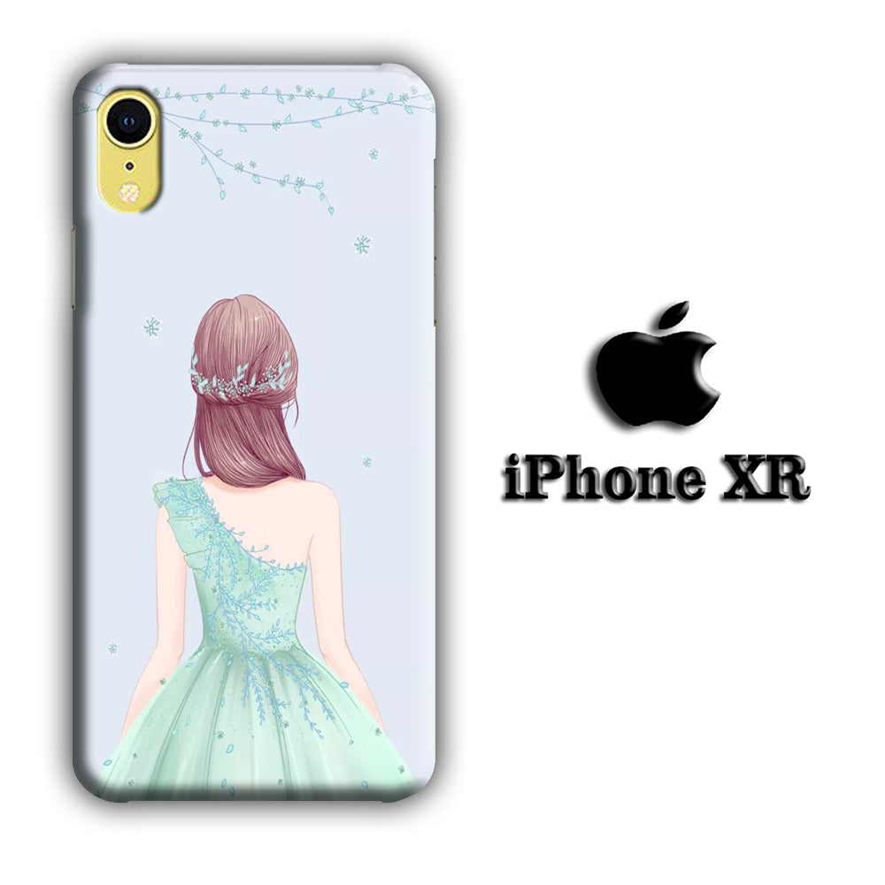 Girl and Princess Dress iPhone XR 3D Case