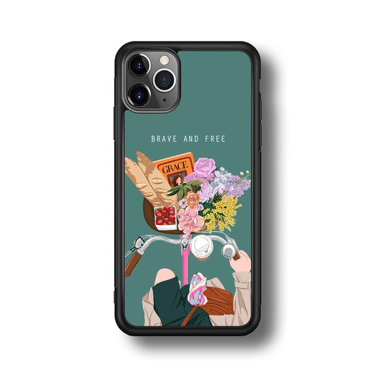 Girly Be Brave and Free iPhone 11 Pro Max Case