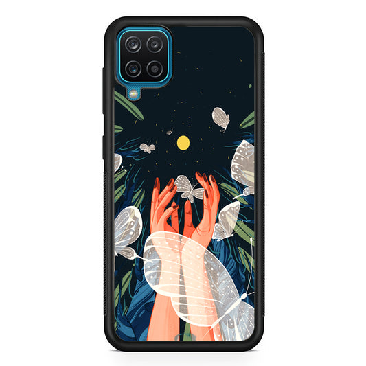 Girly Sweety Beauty Hands Samsung Galaxy A12 Case