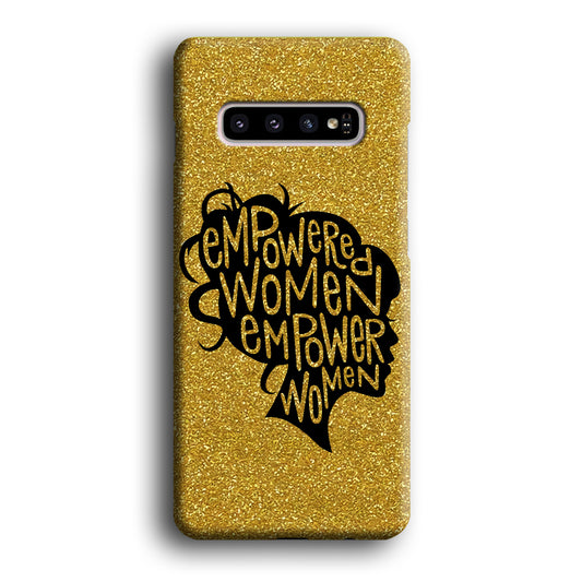 Girly Empored Woman Samsung Galaxy S10 3D Case