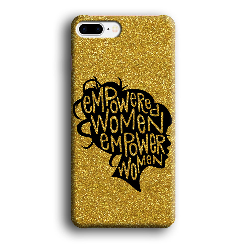 Girly Empored Woman iPhone 8 Plus 3D Case