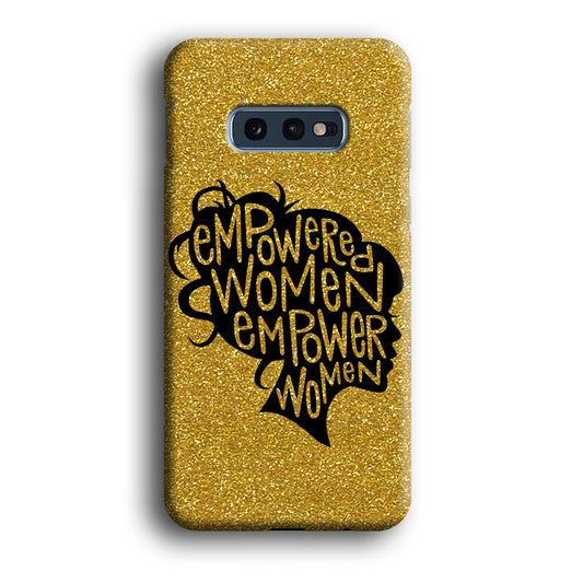 Girly Empored Woman Samsung Galaxy S10E 3D Case