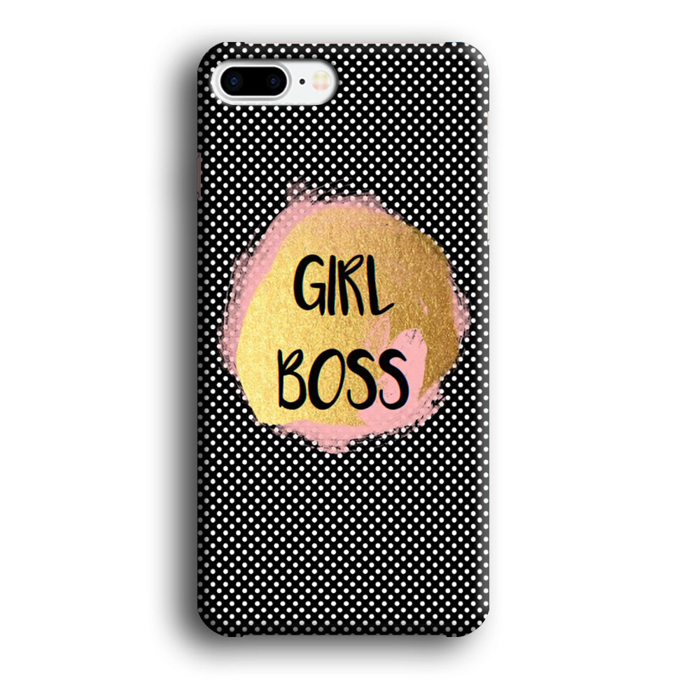 Girly at Girl Boss iPhone 8 Plus 3D Case