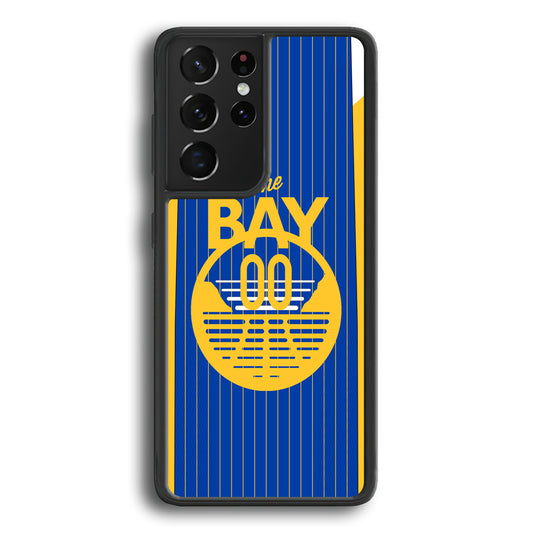 Golden State Warriors The Bay Jersey Samsung Galaxy S21 Ultra Case