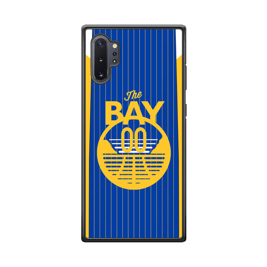 Golden State Warriors The Bay Jersey Samsung Galaxy Note 10 Plus Case