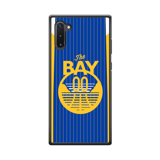 Golden State Warriors The Bay Jersey Samsung Galaxy Note 10 Case
