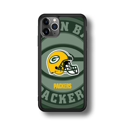 Green Bay Packers Yellow Helmet iPhone 11 Pro Max Case