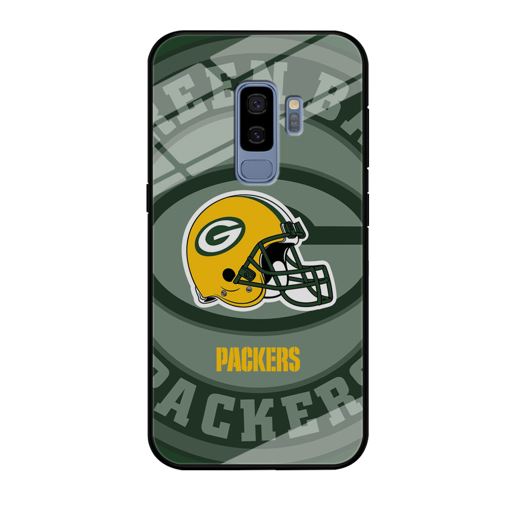 Green Bay Packers Yellow Helmet Samsung Galaxy S9 Plus Case