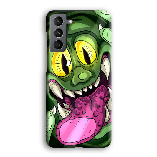 Green Kids Monster Samsung Galaxy S21 3D Case
