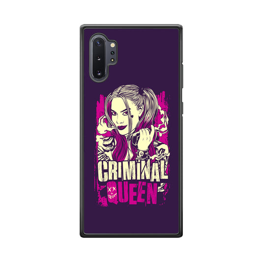 Harley Quinn The Criminal Queen Samsung Galaxy Note 10 Plus Case