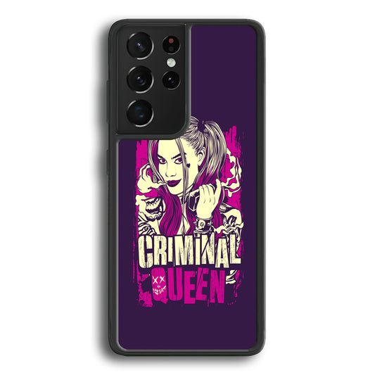 Harley Quinn The Criminal Queen Samsung Galaxy S21 Ultra Case