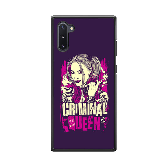 Harley Quinn The Criminal Queen Samsung Galaxy Note 10 Case
