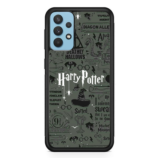 Harry Potter The Deathly Hallows Samsung Galaxy A32 Case