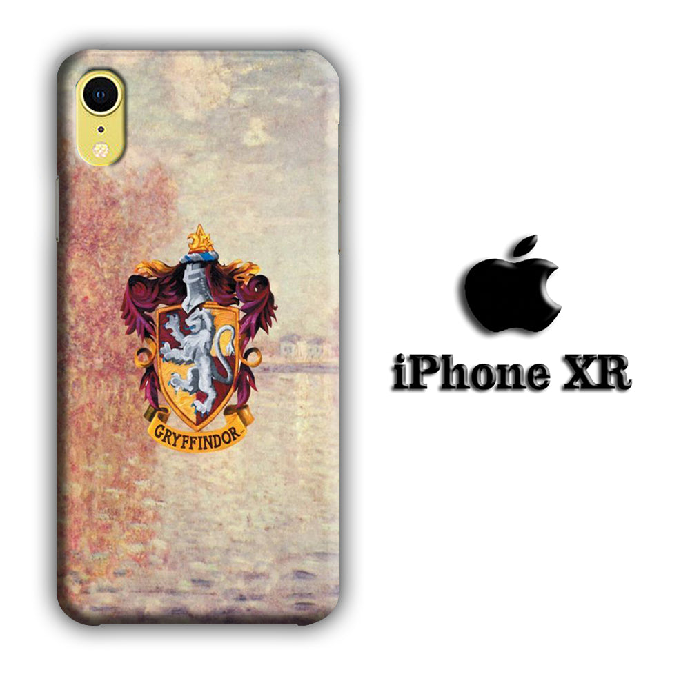 Harry Potter Gryffindor Emblem 001 iPhone XR 3D Case