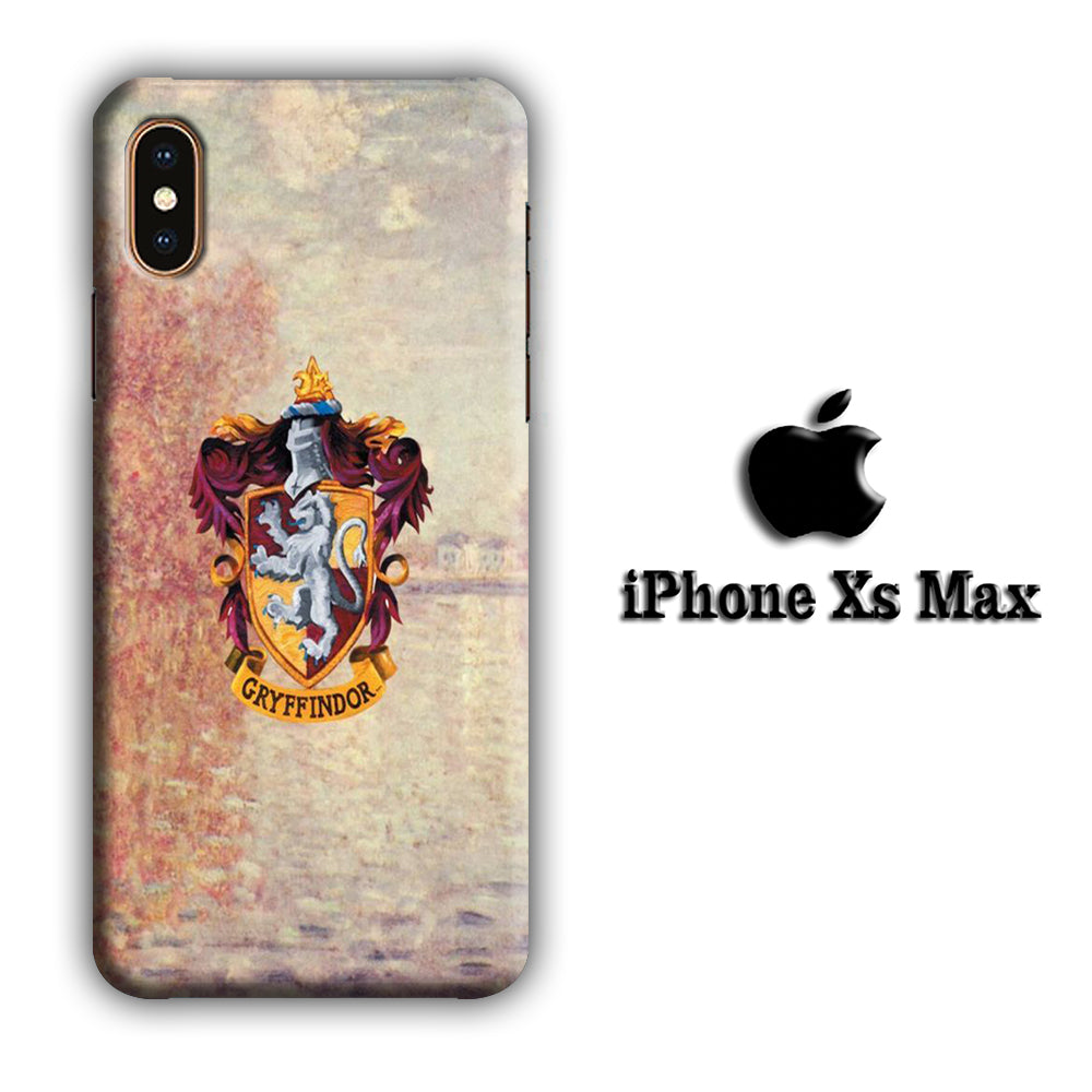 Harry Potter Gryffindor Emblem 001 iPhone Xs Max 3D Case