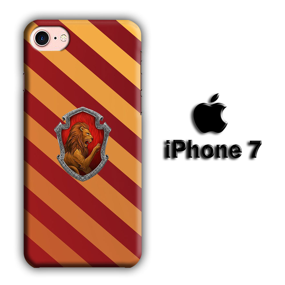 Harry Potter Gryffindor Emblem 004 iPhone 7 3D Case