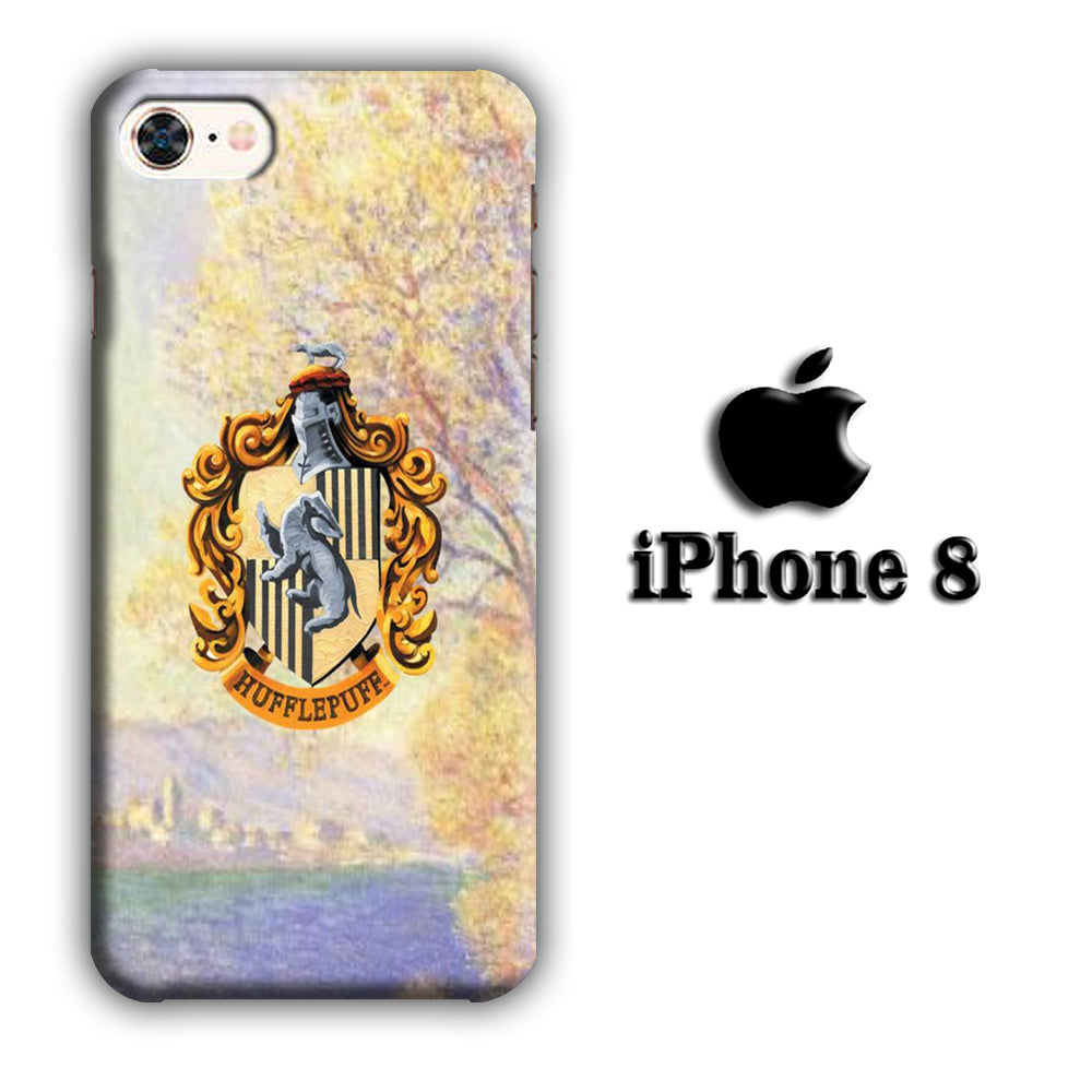 Harry Potter Hufflepuff Emblem 002 iPhone 8 3D Case
