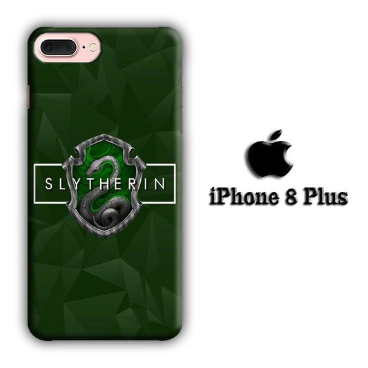 Harry Potter Slytherin Emblem 002 iPhone 8 Plus 3D Case