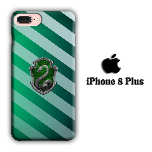 Harry Potter Slytherin Emblem 003 iPhone 8 Plus 3D Case