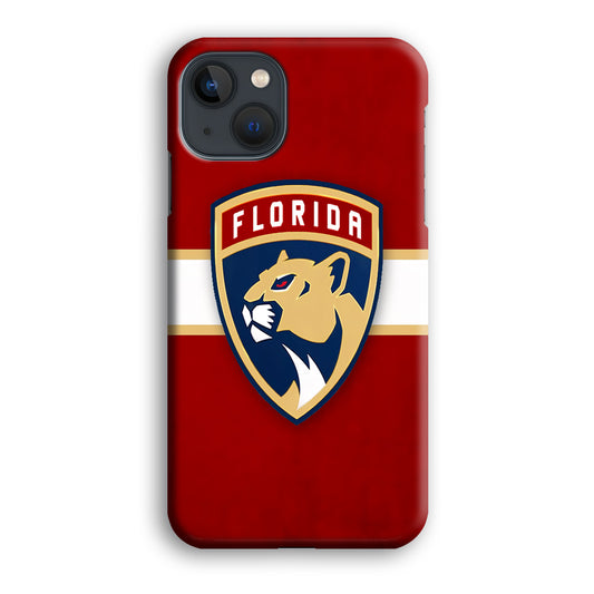 Hokkey Florida Panthers iPhone 13 3D Case