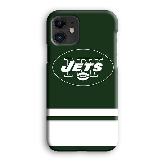 Hokkey New York Jets iPhone 12 3D Case