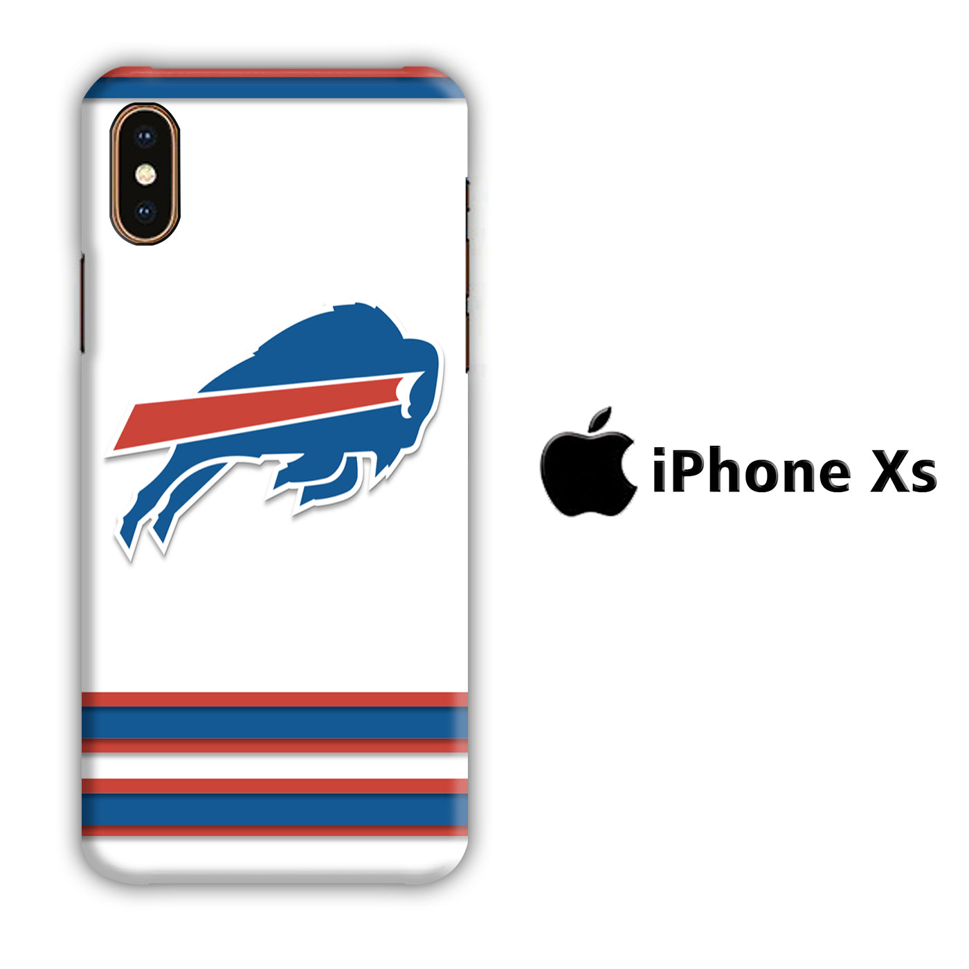 Hokkey Buffalo Bills iPhone Xs 3D Case