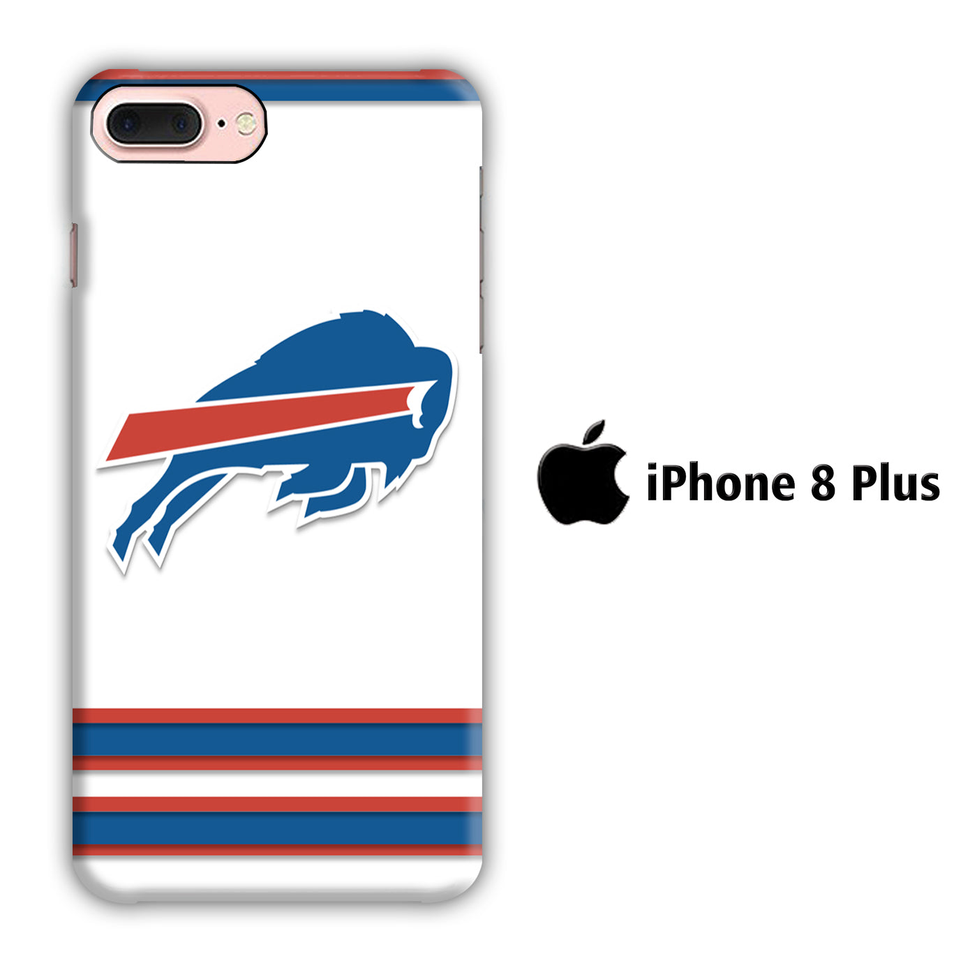 Hokkey Buffalo Bills iPhone 8 Plus 3D Case
