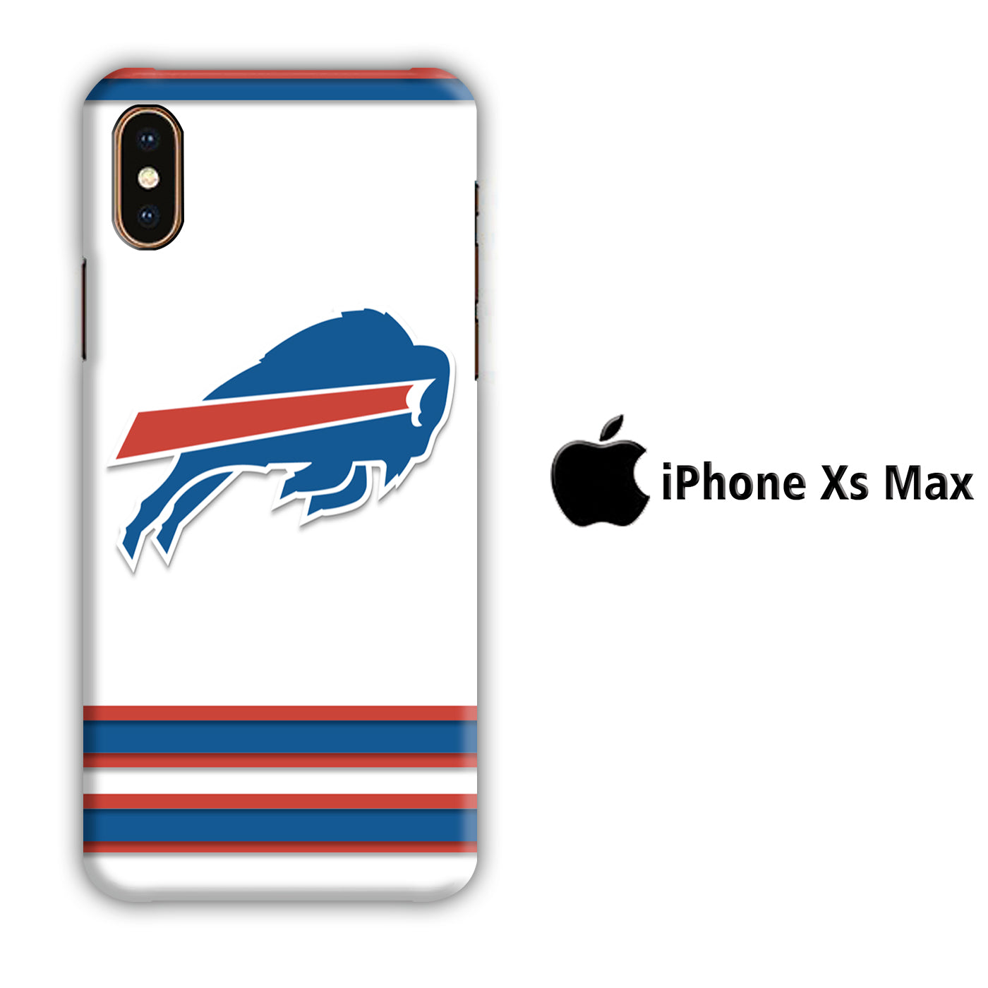 Hokkey Buffalo Bills iPhone Xs Max 3D Case