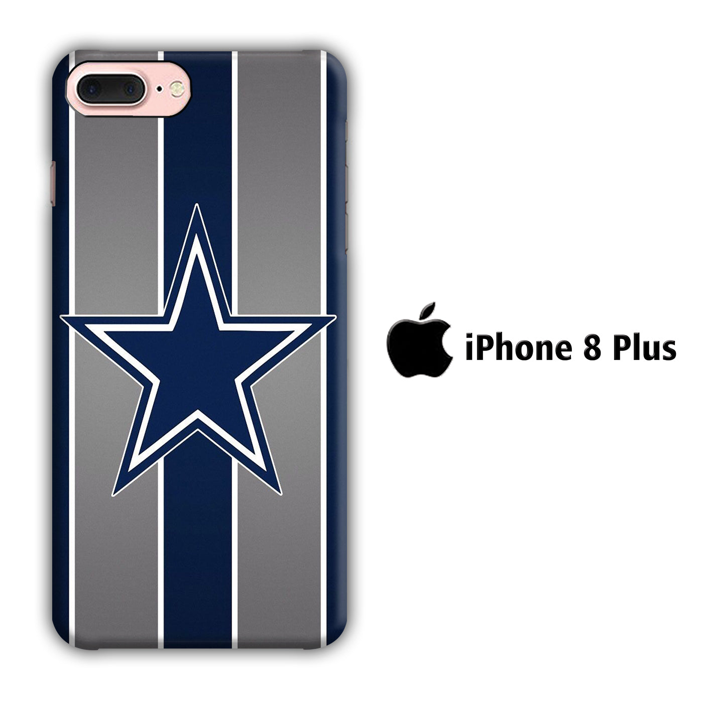 Hokkey Dallas Cowboy 001 iPhone 8 Plus 3D Case