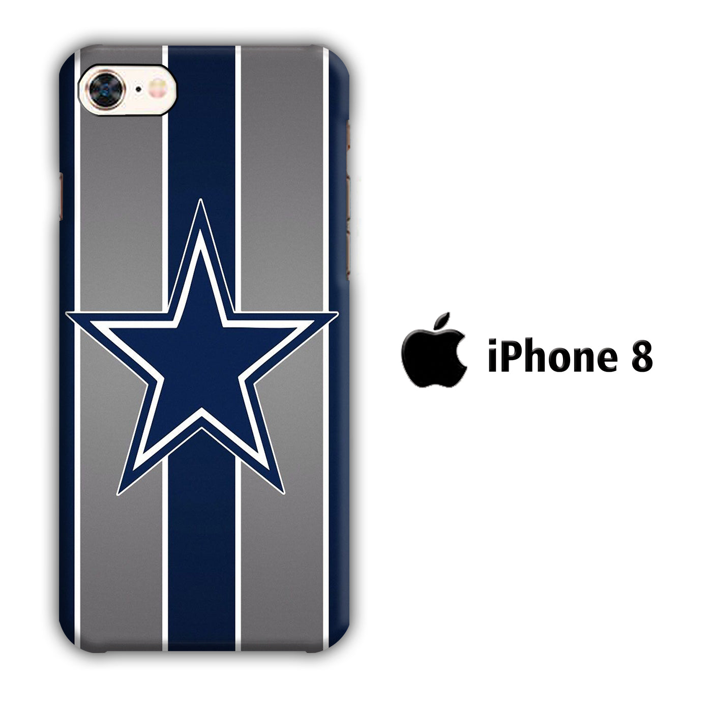 Hokkey Dallas Cowboy 001 iPhone 8 3D Case