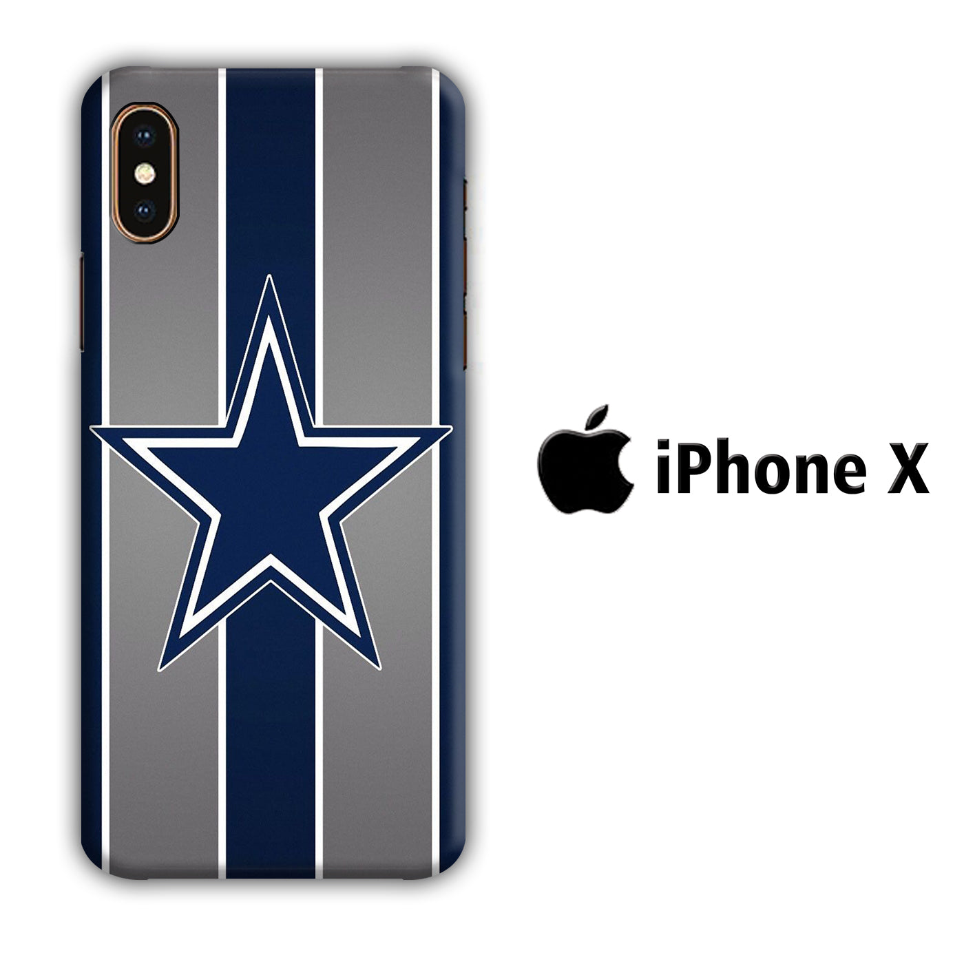 Hokkey Dallas Cowboy 001 iPhone X 3D Case